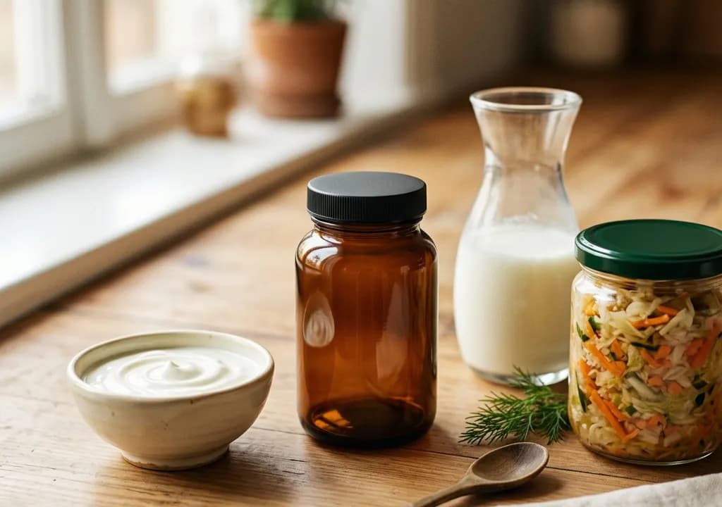 Probio Défense + dans son décor — ingrédients naturels associés à la formule