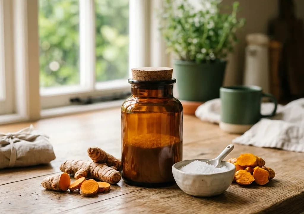 SciaticAid dans son décor — ingrédients naturels associés à la formule