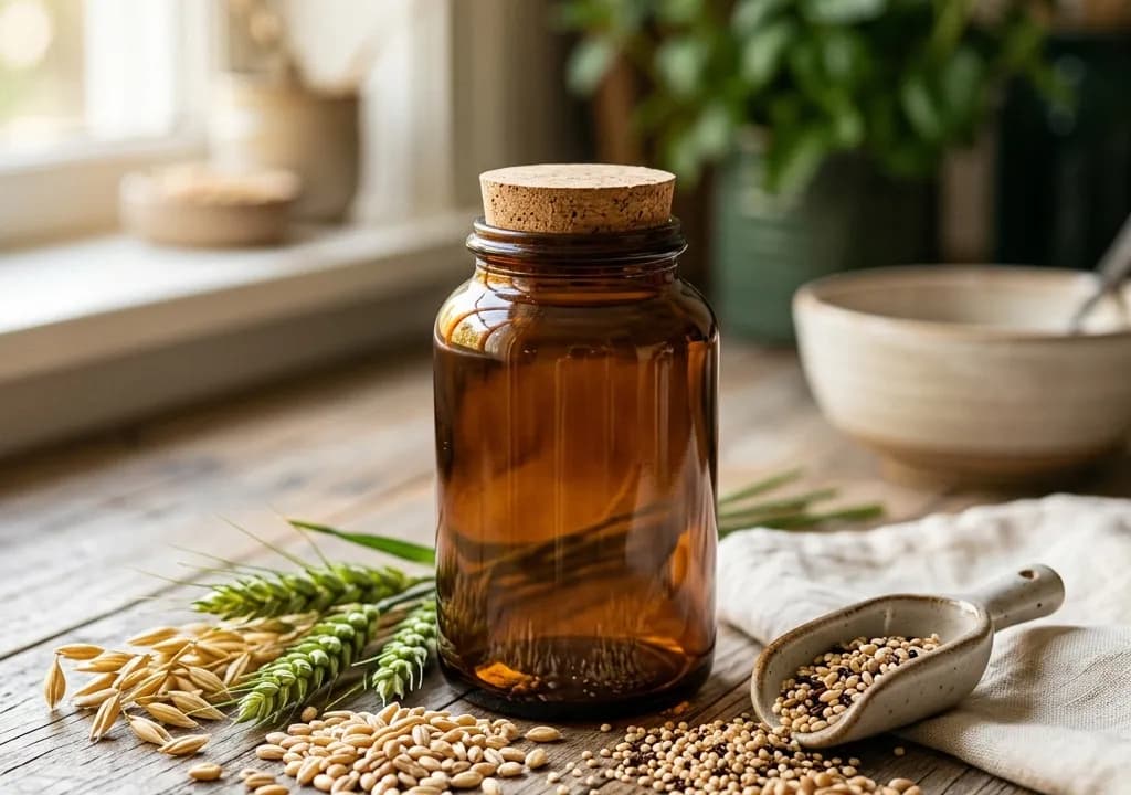 Spermidine dans son décor — ingrédients naturels associés à la formule