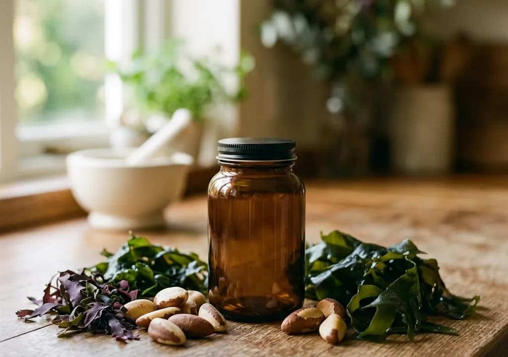 Total Thyroïde dans son décor — ingrédients naturels associés à la formule